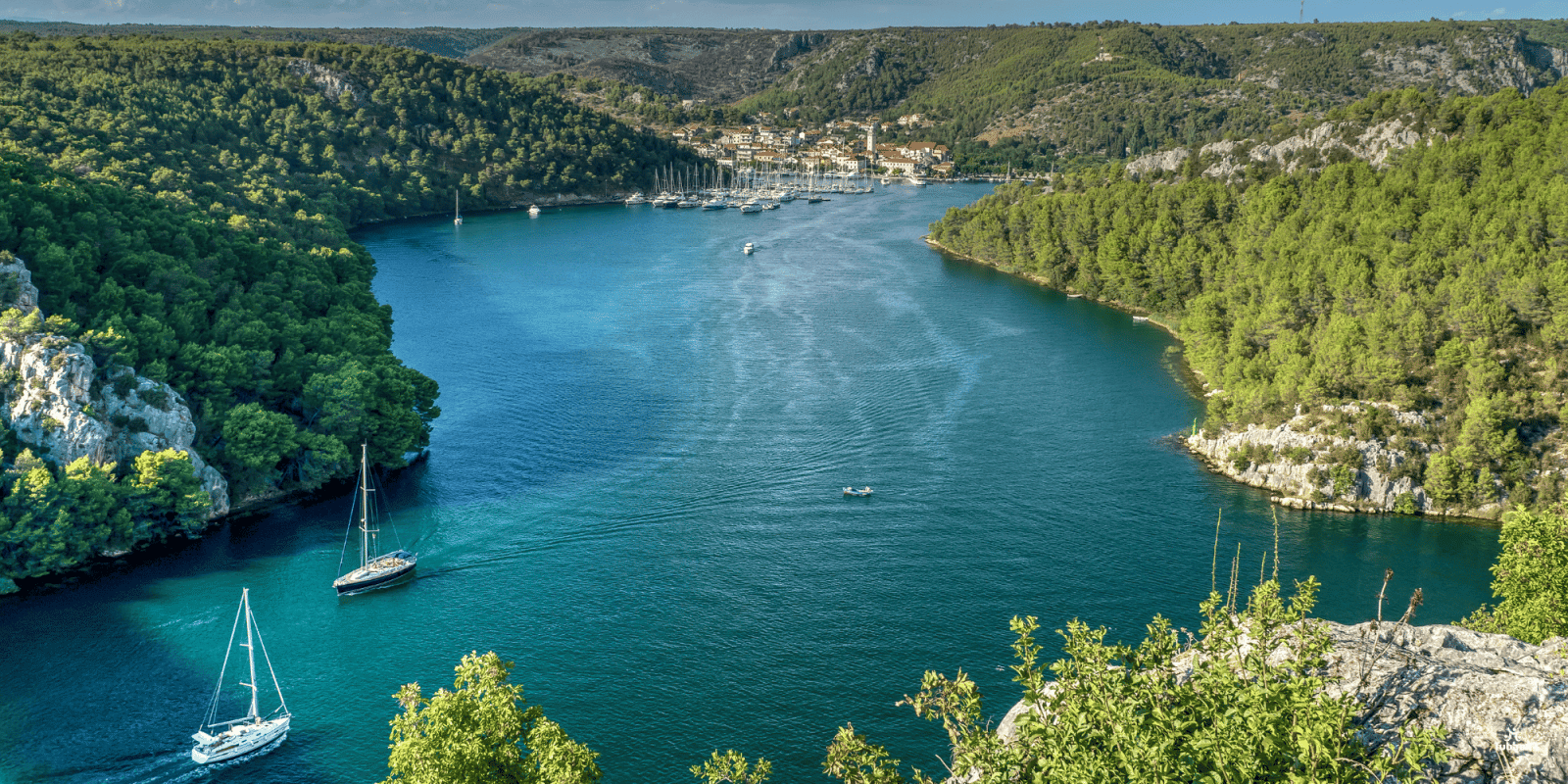 Segeln bei Skradin