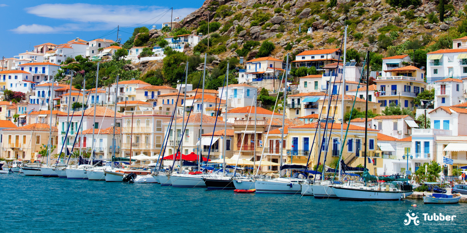 Poros Greece Tubber Sailing Yachts