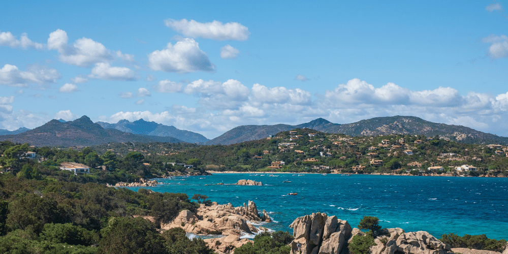 The bluest water of Sardinia