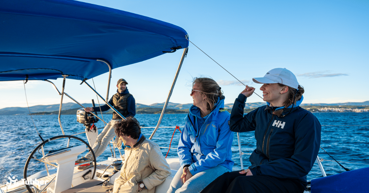 people on a boat