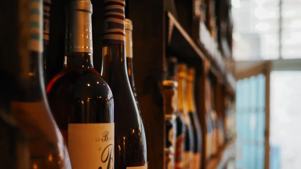 A wine bar