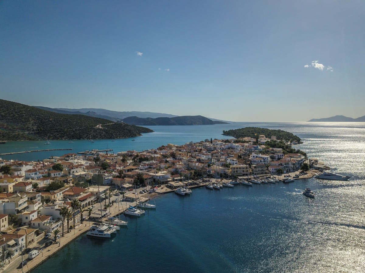 Ermioni eiland.